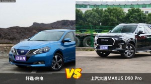 买轩逸·纯电还是上汽大通MAXUS D90 Pro？哪款车配置更丰富？