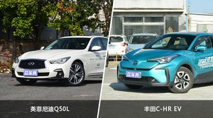 英菲尼迪Q50L和丰田C-HR EV哪个更值得入手？哪款车的用户评价更高？