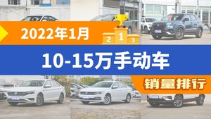 2022年1月10-15万手动车销量排行榜，轩逸夺得冠军，第二名差距也太大了 