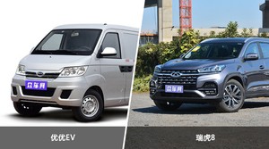 优优EV和瑞虎8哪个好？哪款车动力更强？