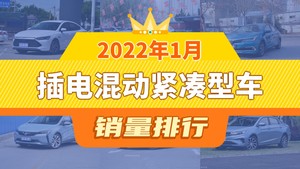 2022年1月插电混动紧凑型车销量排行榜，雷凌双擎E+位居第二，第一名你绝对想不到