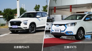 买北京现代ix25还是江淮iEV7S？哪款车配置更丰富？