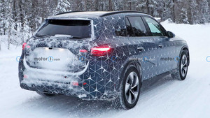 新一代奔驰GLC最新谍照曝光 外观变化较大 尺寸或增加 年内亮相