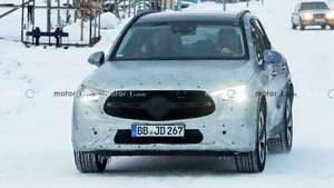 新一代奔驰GLC最新谍照曝光 外观变化较大 尺寸或增加 年内亮相