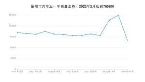 徐州市2月汽车销量数据发布 五菱宏光排名第一(2022年)