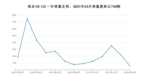 2022年2月理念VE-1销量多少？ 在哪个城市卖得最好？