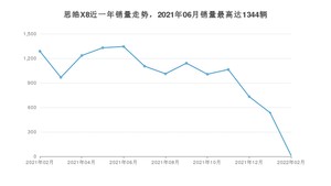 2022年2月思皓X8销量数据发布 共卖了11台