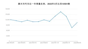 3月嘉兴市汽车销量数据统计 Model Y排名第一(2022年)