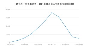 3月雷丁销量怎么样? 众车网权威发布(2022年)