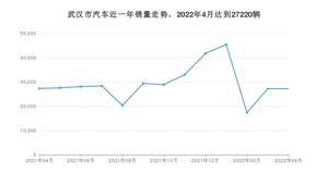 武汉市4月汽车销量 Model Y排名第一(2022年)