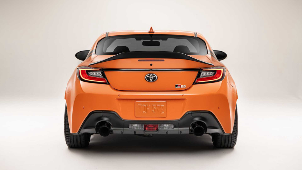 丰田gr86特别版发布 哑光橙配色 熏黑套件 限量860台