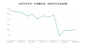 鸡西市5月汽车销量 福瑞迪排名第一(2022年)