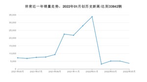 林肯 5月份销量数据发布 同比下降49.54%(2022年)