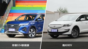 传祺GS4新能源和枫叶80V哪个好？哪款车动力更强？