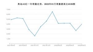 2022年6月奥迪A3销量多少？ 在哪个城市卖得最好？