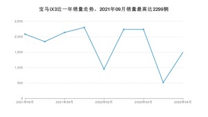 2022年6月宝马iX3销量多少？ 在德系车中排名怎么样？