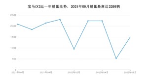 2022年6月宝马iX3销量多少？ 在德系车中排名怎么样？