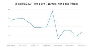 2022年6月奔驰G级AMG销量数据发布 共卖了132台