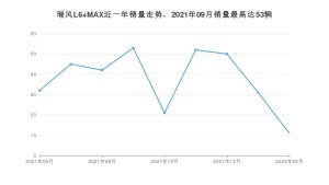 2022年6月江淮瑞风L6 MAX销量多少？ 在哪个城市卖得最好？