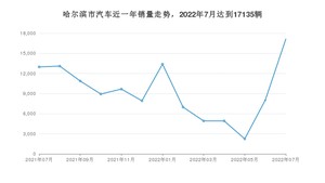 7月哈尔滨市汽车销量情况如何? 轩逸排名第一(2022年)