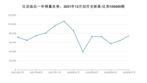 7月比亚迪销量情况如何? 众车网权威发布(2022年)