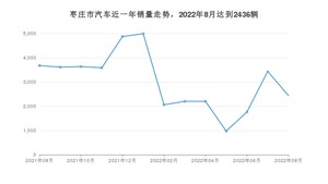 8月枣庄市汽车销量数据统计 轩逸排名第一(2022年)