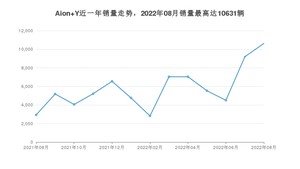 2022年8月广汽埃安Aion Y销量多少？ 在哪个城市卖得最好？