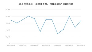 9月温州市汽车销量数据统计 Model Y排名第一(2022年)