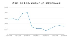 哈弗销量9月份怎么样? 众车网权威发布(2022年)