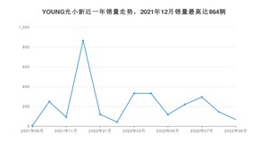 2022年9月电动屋YOUNG光小新销量怎么样？ 在5-10万中排名怎么样？