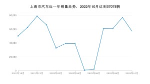 10月上海市汽车销量数据统计 荣威RX5 eMAX排名第一(2022年)