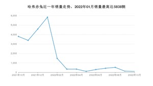 2022年10月哈弗赤兔销量多少？ 在哪个城市卖得最好？