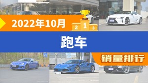 2022年10月跑车销量排行榜，保时捷718夺得冠军，第二名差距也太大了 