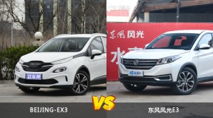 BEIJING-EX3和东风风光E3怎么选？哪款车的优惠力度更大？