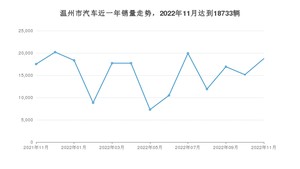 11月温州市汽车销量数据统计 Model Y排名第一(2022年)