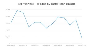11月石家庄市汽车销量数据统计 桑塔纳排名第一(2022年)