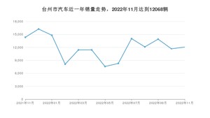 11月台州市汽车销量情况如何? Model Y排名第一(2022年)