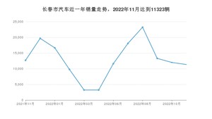 长春市11月汽车销量统计 红旗E-QM5排名第一(2022年)