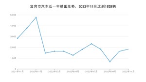 宜宾市11月汽车销量数据发布 海豚排名第一(2022年)