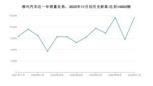 哪吒汽车 11月份销量怎么样? 众车网权威发布(2022年)