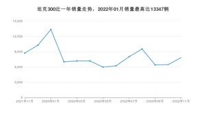 2022年11月坦克300销量怎么样？ 在20-25万中排名怎么样？