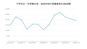 2022年11月丰田卡罗拉销量多少？ 在哪个城市卖得最好？