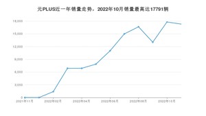 2022年11月比亚迪元PLUS销量多少？ 在哪个城市卖得最好？