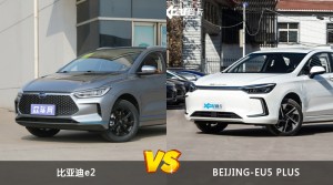 比亚迪e2/BEIJING-EU5 PLUS全面对比 哪款车的销量更高？