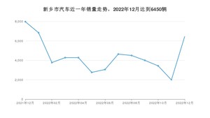 新乡市12月汽车销量统计 奔奔E-Star排名第一(2022年)