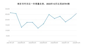 12月南京市汽车销量情况如何? Model Y排名第一(2022年)