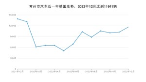 12月常州市汽车销量数据统计 Model Y排名第一(2022年)