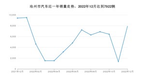 沧州市12月汽车销量 奔奔E-Star排名第一(2022年)