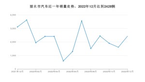 丽水市12月汽车销量数据发布 哪吒V排名第一(2022年)