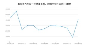 12月重庆市汽车销量数据统计 枫叶60s排名第一(2022年)